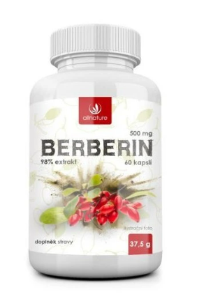 Allnature Berberín 500 mg