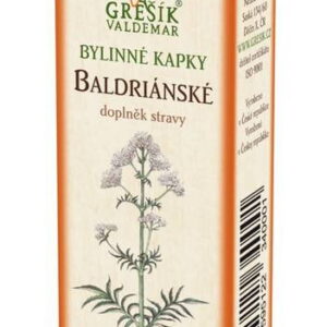 GREŠÍK BYLINNÉ KVAPKY Valeriánske 50 ml