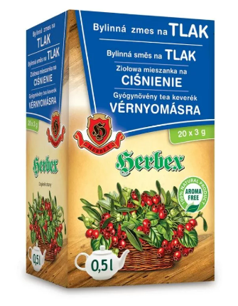 HERBEX Bylinná zmes na TLAK