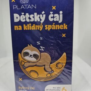 Platan detský čaj pre pokojný spánok