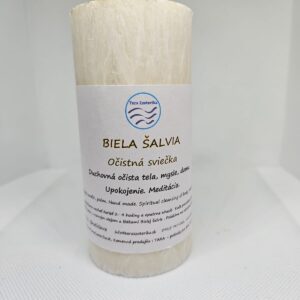 Sviečka očistná - Biela šalvia