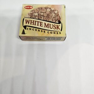 Vonné kužele Hem White musk