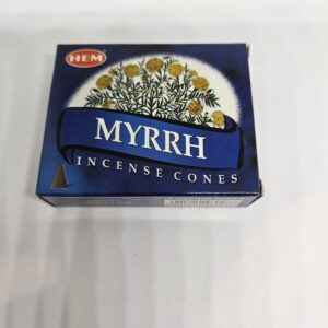 Vonné kužele Hem MYRHA